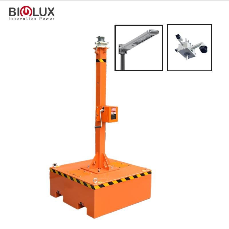 mobile telescopic mast