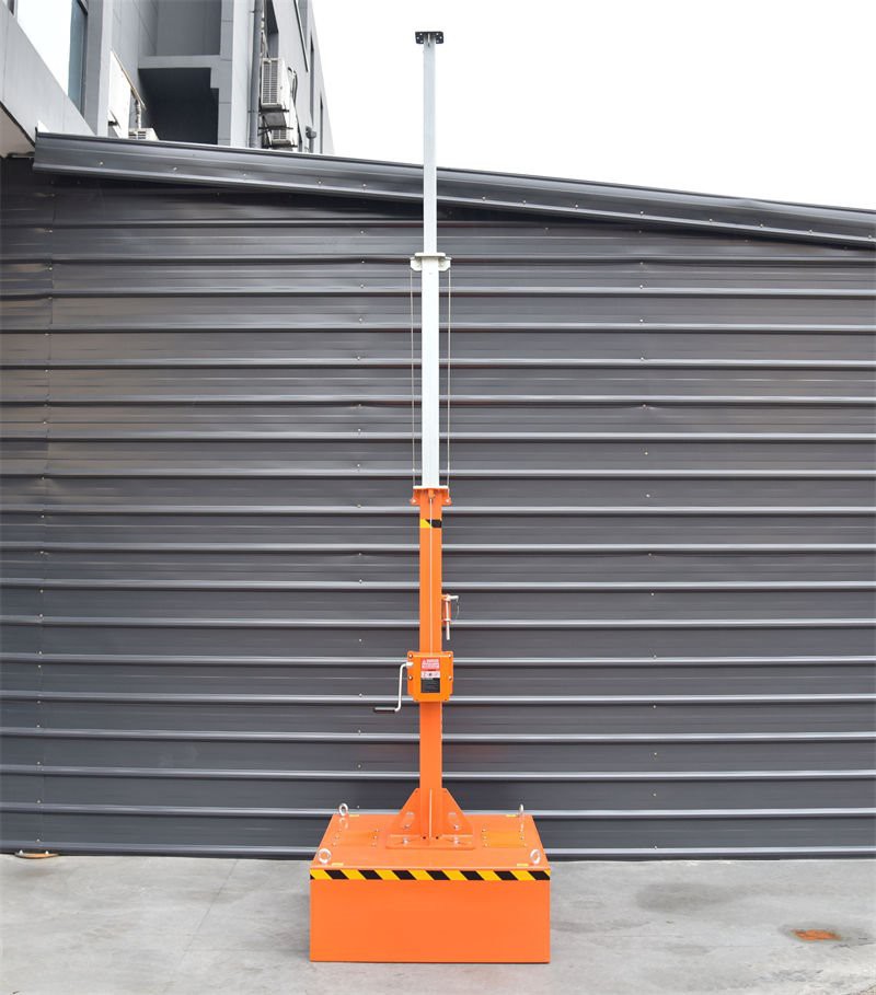 mobile telescopic mast (6)