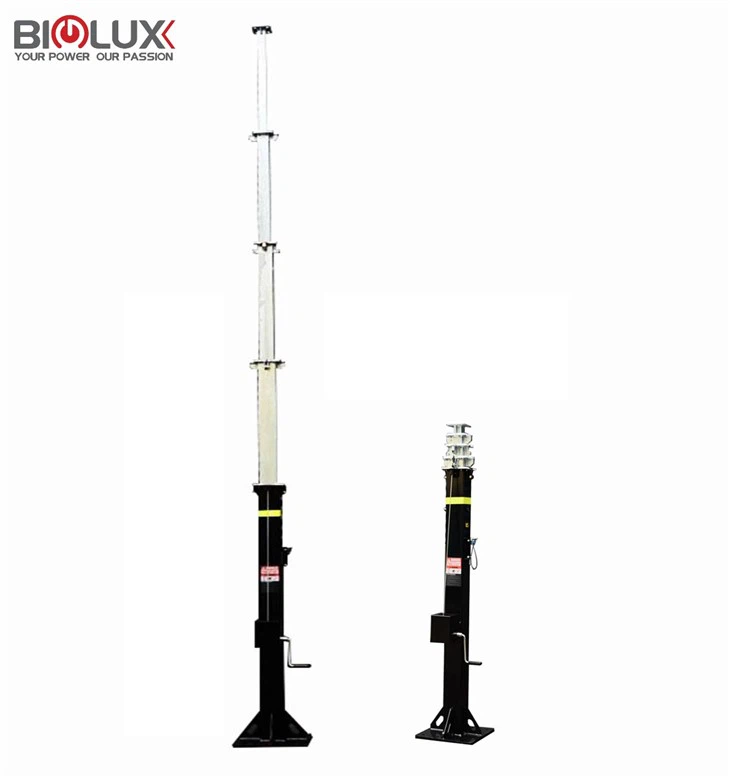 9m 5 ส่วนเสายืดไสลด์
