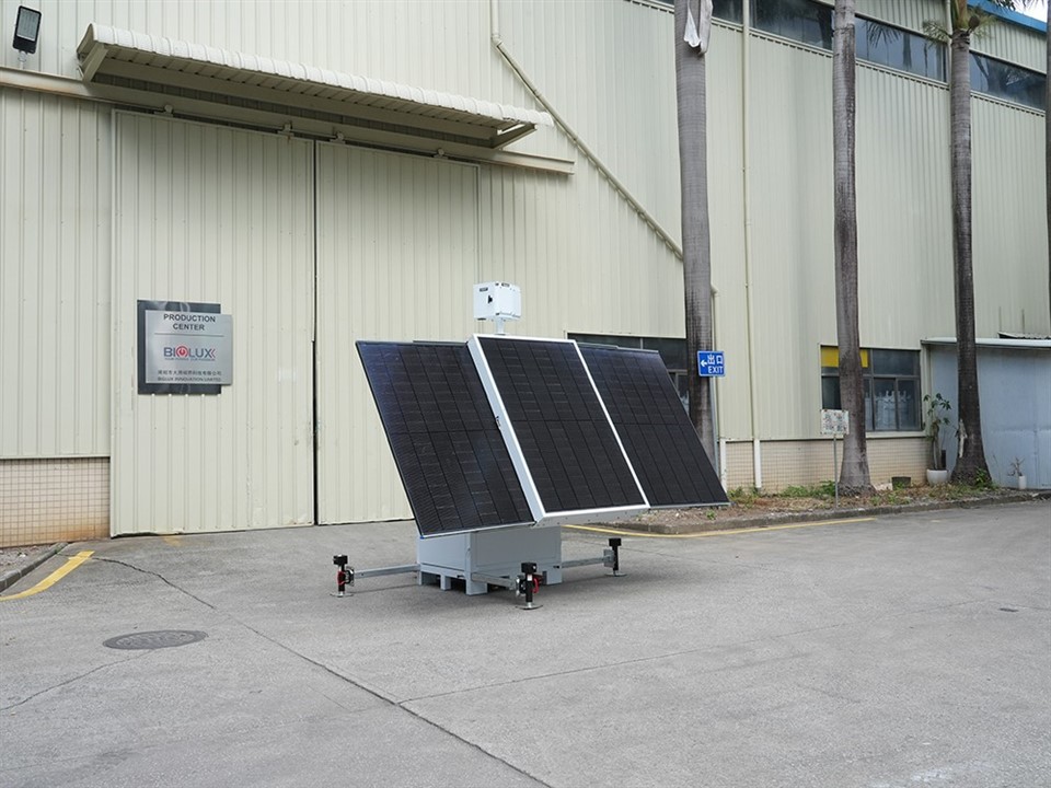 HiCUBE Off-Grid Security Solution Tower factory