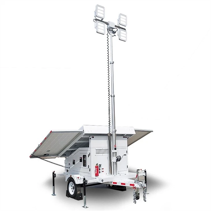 light tower for fire and security