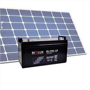 12v 120ah แบตเตอรี่ตะกั่วกรด 120ah 12v Long Life Soalr แบตเตอรี่สำหรับระบบแผงพลังงานแสงอาทิตย์ Home