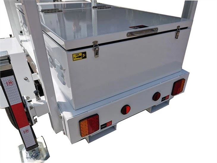 High Definition Surveillance With Mobile Solar Generator Trailer