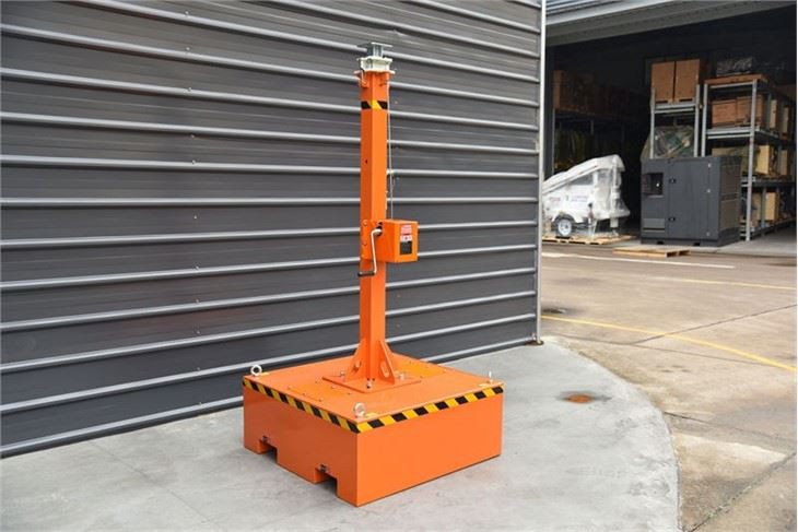 Mobile Telescopic Mast Light Tower