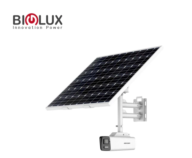 กล้องพลังงานแสงอาทิตย์ Hikvision ความละเอียดสูงสำหรับการตรวจสอบความปลอดภัย